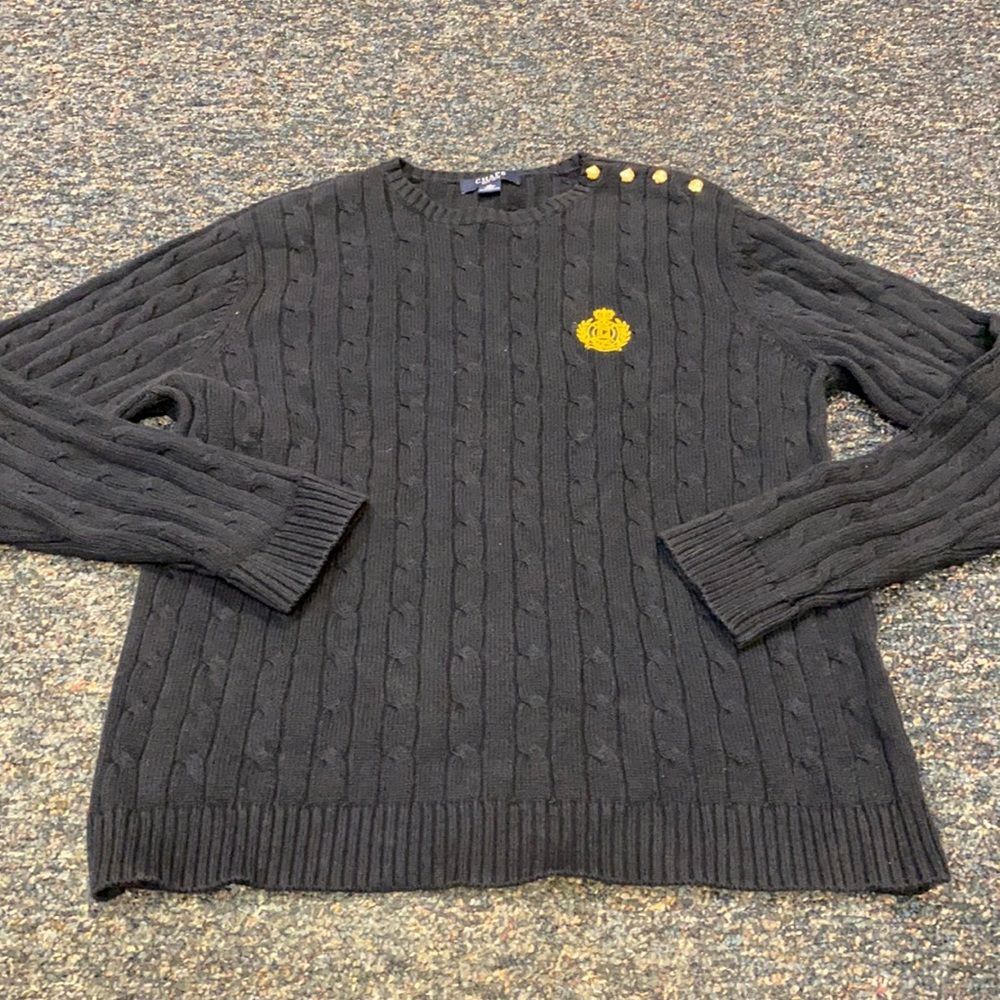 Chaps Navy Blue Sweater sz. XL
